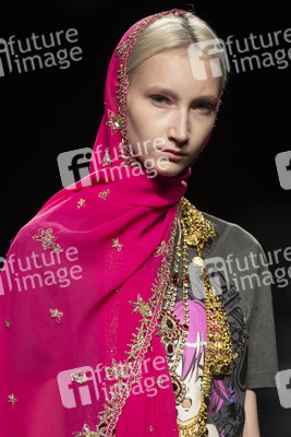 Maria Escoté Fashion Show auf der Mercedes-Benz Fashion Week Madrid Spring/Summer 2020