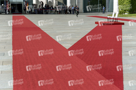 Angela Merkel empfängt Mette Frederiksen in Berlin