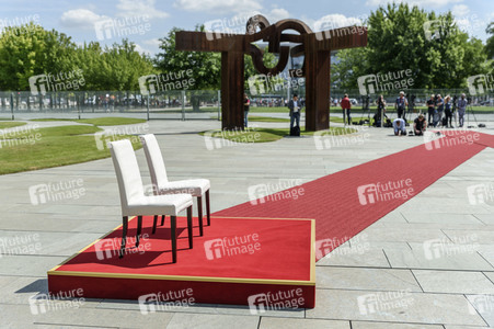 Angela Merkel empfängt Mette Frederiksen in Berlin