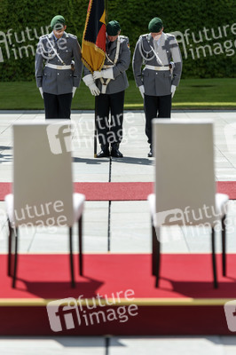 Angela Merkel empfängt Mette Frederiksen in Berlin