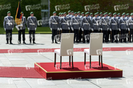 Angela Merkel empfängt Mette Frederiksen in Berlin