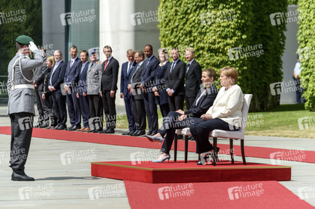Angela Merkel empfängt Mette Frederiksen in Berlin
