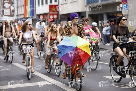 Cologne Naked Bike Ride 2019 in Köln