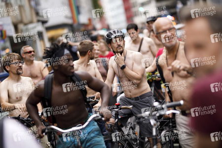Cologne Naked Bike Ride 2019 in Köln