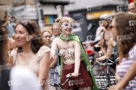 Cologne Naked Bike Ride 2019 in Köln