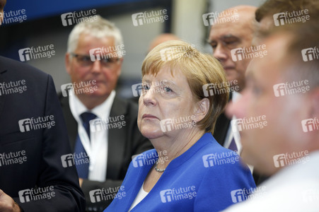 Angela Merkel im Siemens-Werk Görlitz