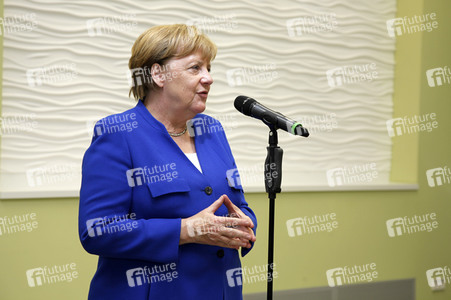 Angela Merkel im Siemens-Werk Görlitz