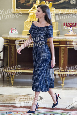 Audienz von Königin Letizia in Madrid