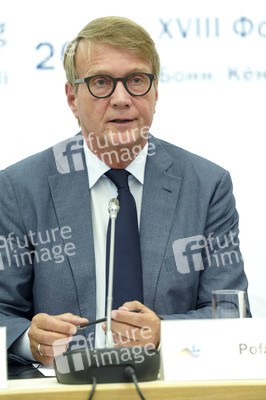 Pressekonferenz zum Petersburger Dialog 2019 in Königswinter