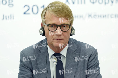 Pressekonferenz zum Petersburger Dialog 2019 in Königswinter