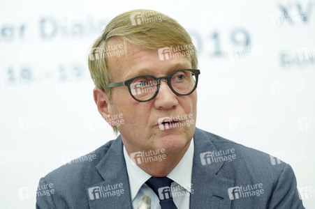 Pressekonferenz zum Petersburger Dialog 2019 in Königswinter