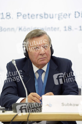 Pressekonferenz zum Petersburger Dialog 2019 in Königswinter