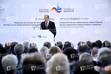 Eröffnung vom Petersburger Dialog 2019 in Königswinter