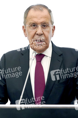 Pressekonferenz mit Heiko Maas und Sergei Lawrow in Königswinter