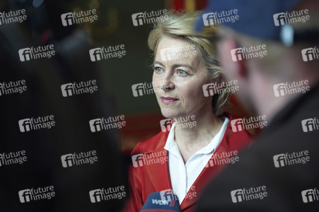 Besuch von Ursula von der Leyen in Aachen