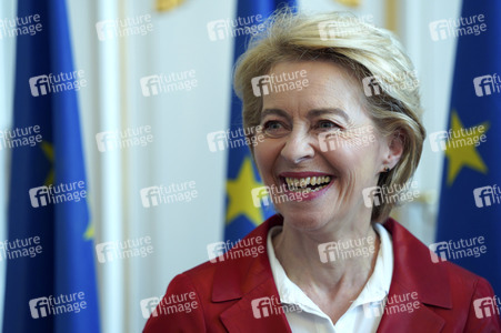 Besuch von Ursula von der Leyen in Aachen