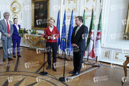 Besuch von Ursula von der Leyen in Aachen