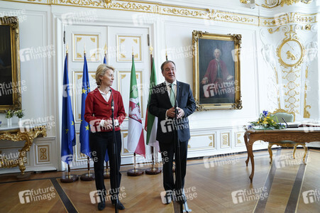 Besuch von Ursula von der Leyen in Aachen