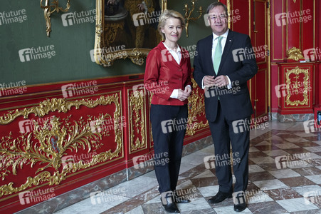 Besuch von Ursula von der Leyen in Aachen