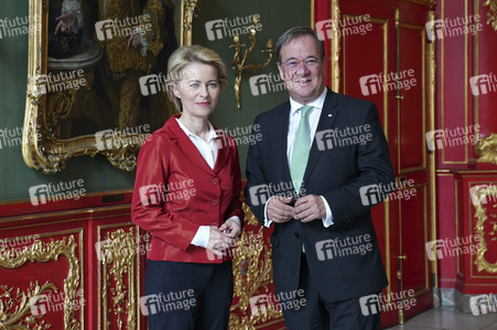 Besuch von Ursula von der Leyen in Aachen