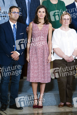 Königin Letizia bei einer Audienz in Madrid