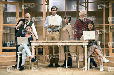 Theaterprobe 'Wir sind die Neuen' in München