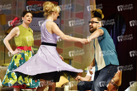 Theaterprobe 'Zuhause bin ich Darling' in Berlin