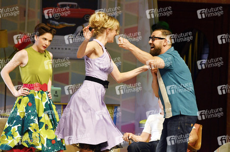 Theaterprobe 'Zuhause bin ich Darling' in Berlin