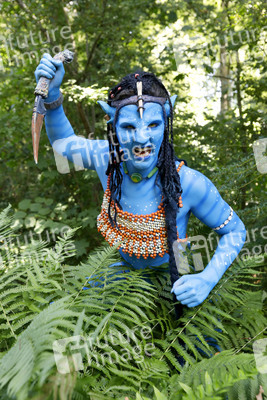 GEEK ART: 'Avatar' Bodypainting