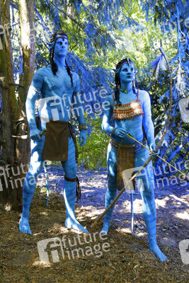 GEEK ART: 'Avatar' Bodypainting