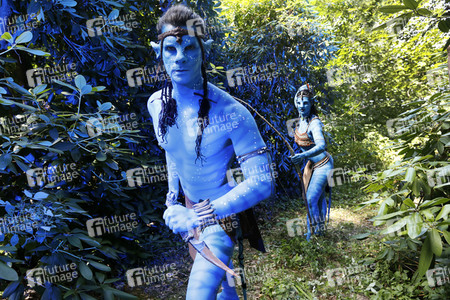 GEEK ART: 'Avatar' Bodypainting