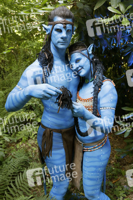 GEEK ART: 'Avatar' Bodypainting