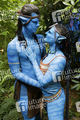 GEEK ART: 'Avatar' Bodypainting