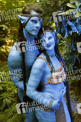 GEEK ART: 'Avatar' Bodypainting