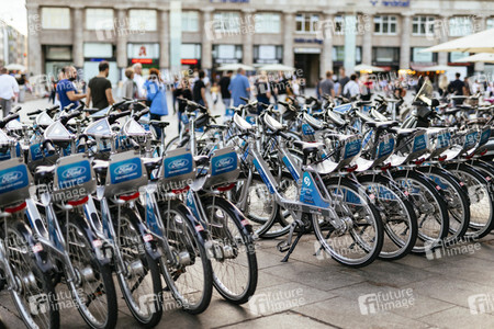 Symbolfoto Mietfahrräder