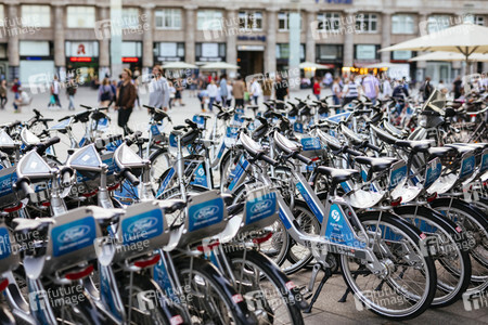 Symbolfoto Mietfahrräder
