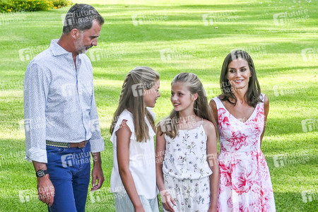 Sommer Photocall der spanischen Königsfamilie in Palma de Mallorca
