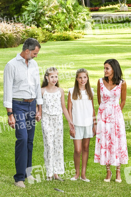 Sommer Photocall der spanischen Königsfamilie in Palma de Mallorca