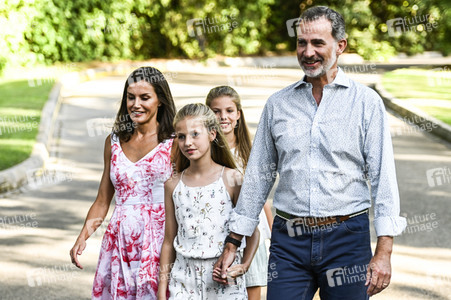 Sommer Photocall der spanischen Königsfamilie in Palma de Mallorca