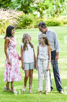 Sommer Photocall der spanischen Königsfamilie in Palma de Mallorca