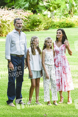 Sommer Photocall der spanischen Königsfamilie in Palma de Mallorca