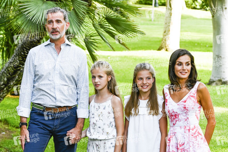 Sommer Photocall der spanischen Königsfamilie in Palma de Mallorca