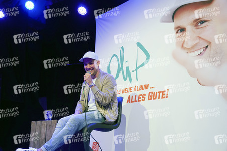 Album-Präsentation von Oli.P in Köln