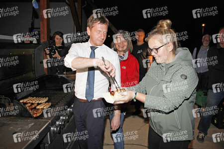 CDU Wahlkampfveranstaltung mit Michael Kretschmer in Ludwigsdorf