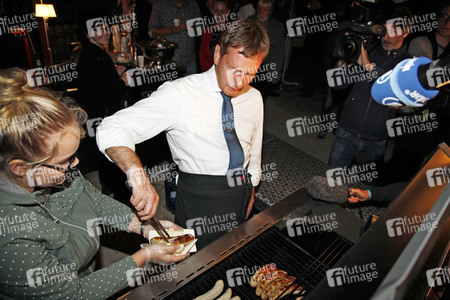 CDU Wahlkampfveranstaltung mit Michael Kretschmer in Ludwigsdorf
