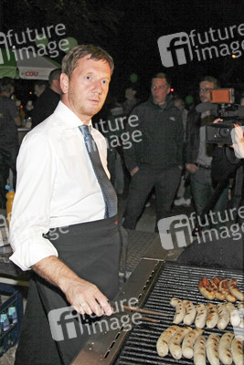 CDU Wahlkampfveranstaltung mit Michael Kretschmer in Ludwigsdorf