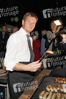 CDU Wahlkampfveranstaltung mit Michael Kretschmer in Ludwigsdorf