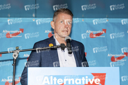 Wahlkampfveranstaltung der AfD in Bautzen