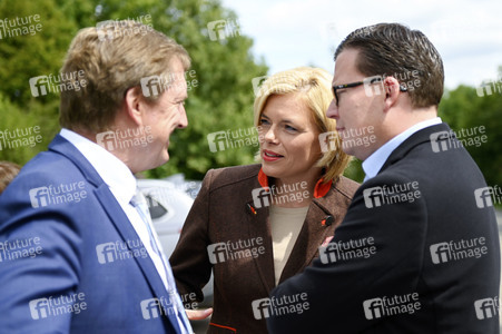 Julia Klöckner beim Forum 'Gemüseanbau im Fokus' in Mutterstadt