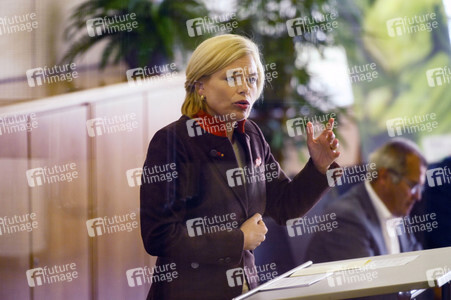 Julia Klöckner beim Forum 'Gemüseanbau im Fokus' in Mutterstadt